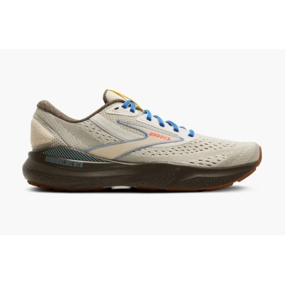 Brooks Mens Adrenaline GTS 24 Running Shoes Major Seed Pearl Cyber Size 8.5 D